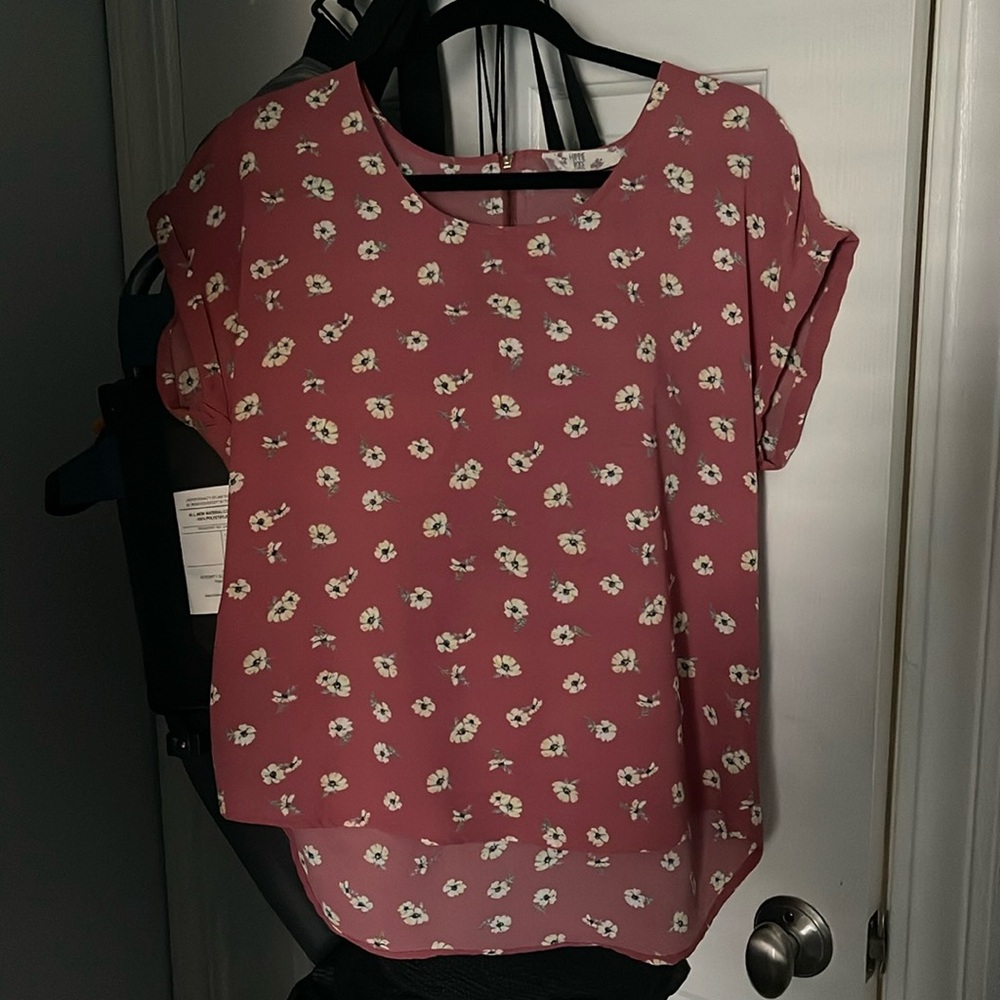 Hi-low Blouse